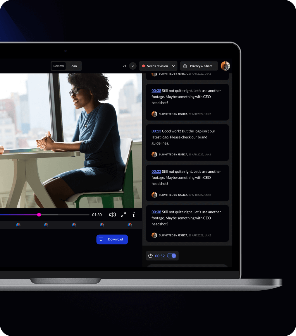Révisez le contenu de vos vidéos